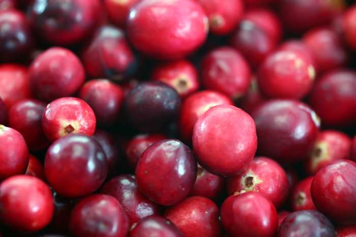 Raw cranberries are usually available in October and November