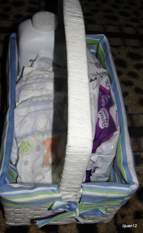 My diaper changing station