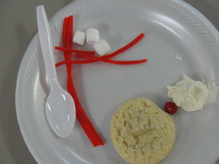 Materials needed to make an edible neuron