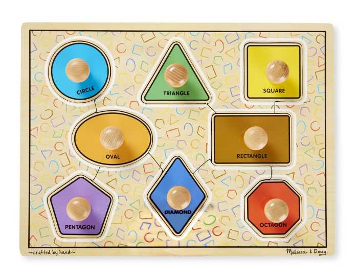 Melissa & Doug Large Shapes Jumbo Puzzle by Melissa & Doug