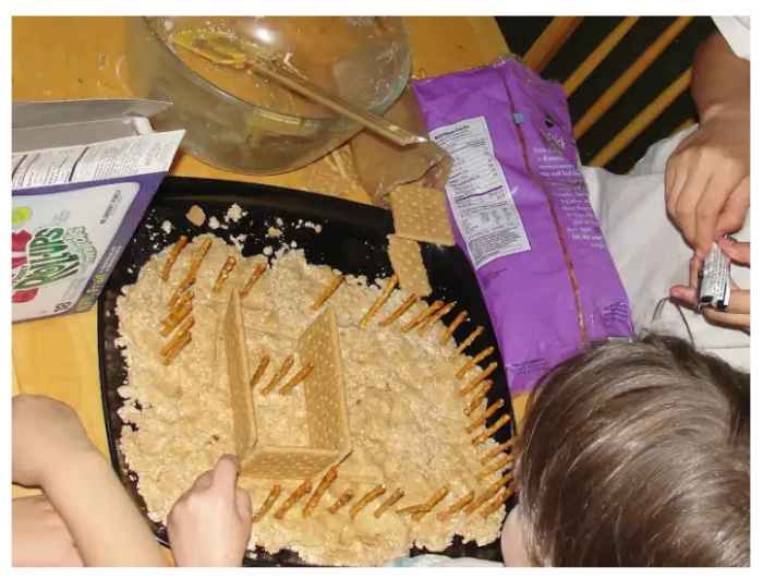 Creating an edible model of the tabernacle