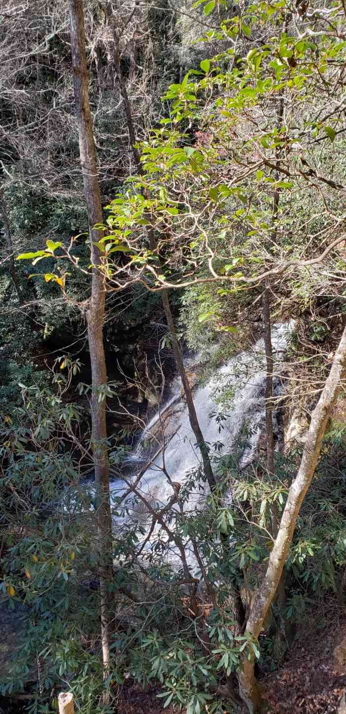 Most of the waterfalls at Raven Cliff Falls aren't as picturesque as you'll find at other places. It's a nice hiking trail, though.